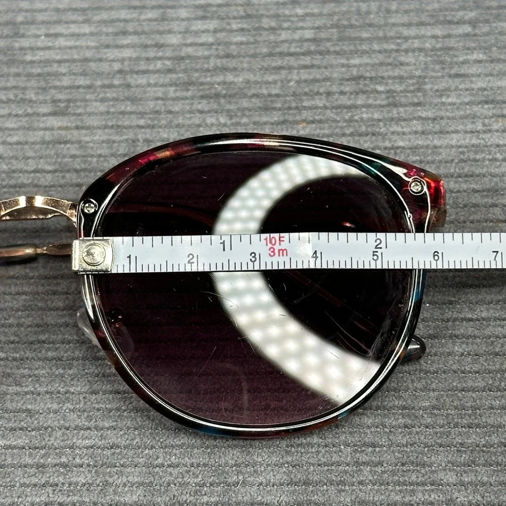 Elle Round Sunglasses Multi-Color Tortoise Rose Gold WEL01SG01 53-21-138 Y2k